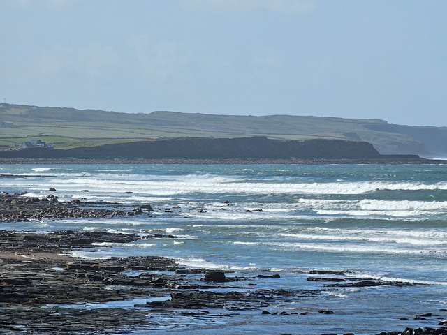 Plenty of swell on the reefs but messy